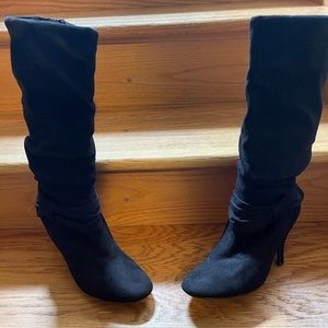 Charlotte Russe boots used but in good condition zipper works on both boots